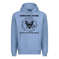 Colony Blue Screeching Weasel Beat Is On The Brat Premium Hoodie - artisFamous
