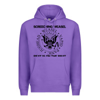 Purple Screeching Weasel Beat Is On The Brat Premium Hoodie - artisFamous