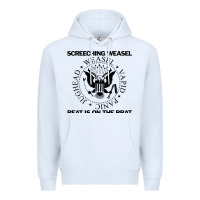 White Screeching Weasel Beat Is On The Brat Premium Hoodie - artisFamous