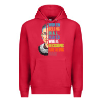 Cardinal women belong in all places r.u.th bader gins.burg r.b.g t shirt Premium Hoodie - artisFamous
