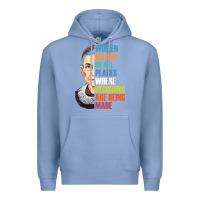 Colony Blue women belong in all places r.u.th bader gins.burg r.b.g t shirt Premium Hoodie - artisFamous