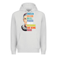 Women Belong In All Places R.u.th Bader Gins.burg R.b.g T Shirt Premium Hoodie | Teevron