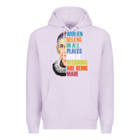 Lilac women belong in all places r.u.th bader gins.burg r.b.g t shirt Premium Hoodie - artisFamous
