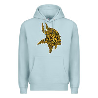 Blue Mist Viking Style Premium Hoodie - artisFamous