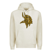 Oatmeal Heather Viking Style Premium Hoodie - artisFamous