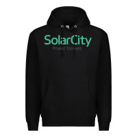 Black SolarCity Premium Hoodie - artisFamous