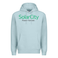 Blue Mist SolarCity Premium Hoodie - artisFamous