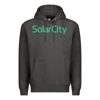 Charcoal Heather SolarCity Premium Hoodie - artisFamous