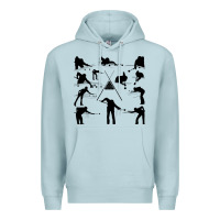 Blue Mist billiards Premium Hoodie - artisFamous