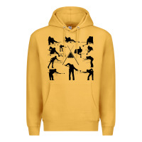 Mustard billiards Premium Hoodie - artisFamous