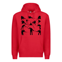 Red billiards Premium Hoodie - artisFamous