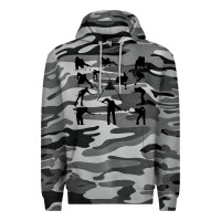 Slate Camo billiards Premium Hoodie - artisFamous