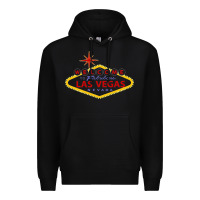 Black Welcome to Fabulous Las Vegas Nevada Premium Hoodie - artisFamous