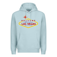 Blue Mist Welcome to Fabulous Las Vegas Nevada Premium Hoodie - artisFamous