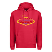 Cardinal Welcome to Fabulous Las Vegas Nevada Premium Hoodie - artisFamous