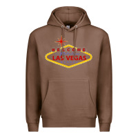 Chestnut Welcome to Fabulous Las Vegas Nevada Premium Hoodie - artisFamous