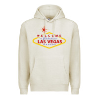 Oatmeal Heather Welcome to Fabulous Las Vegas Nevada Premium Hoodie - artisFamous