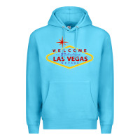 Ocean Blue Welcome to Fabulous Las Vegas Nevada Premium Hoodie - artisFamous