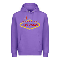 Purple Welcome to Fabulous Las Vegas Nevada Premium Hoodie - artisFamous