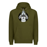 Army Green storm trooper Premium Hoodie - artisFamous