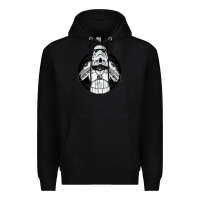 Black storm trooper Premium Hoodie - artisFamous