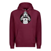 Burgundy storm trooper Premium Hoodie - artisFamous