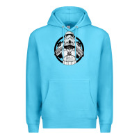 Ocean Blue storm trooper Premium Hoodie - artisFamous