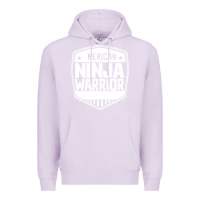 Lilac american ninja warrior Premium Hoodie - artisFamous