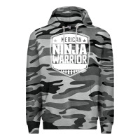Slate Camo american ninja warrior Premium Hoodie - artisFamous