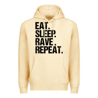 Pina Colada eat sleep rave repeat Premium Hoodie - artisFamous