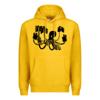 Lemon Octopus Premium Hoodie - artisFamous