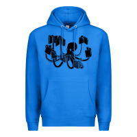 True Royal Octopus Premium Hoodie - artisFamous