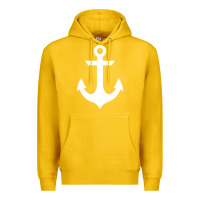 Lemon preppy nautical anchor Premium Hoodie - artisFamous