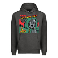 Charcoal Heather Mark Of The Doom Premium Hoodie - artisFamous