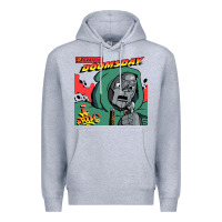 Heather Grey Mark Of The Doom Premium Hoodie - artisFamous