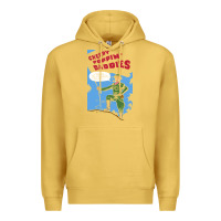 Antique Gold Cherry Poppin' Daddies Premium Hoodie - artisFamous