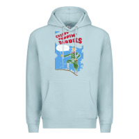Blue Mist Cherry Poppin' Daddies Premium Hoodie - artisFamous
