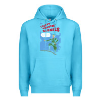 Ocean Blue Cherry Poppin' Daddies Premium Hoodie - artisFamous