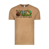 Vintage Camel Peace Love Chameleon Lizard Vintage Tee - LillyAllenDesigns