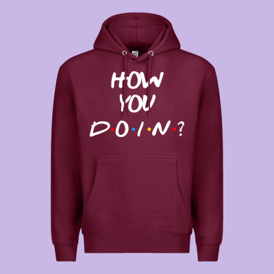 Friends How You Doin Reunion Premium Hoodie Designed By Artisfamous