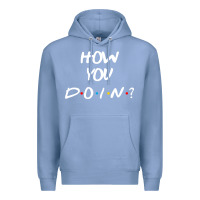 Colony Blue friends how you doin reunion Premium Hoodie - artisFamous
