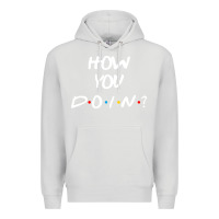Dove Grey friends how you doin reunion Premium Hoodie - artisFamous