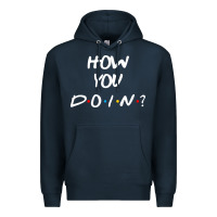 Navy friends how you doin reunion Premium Hoodie - artisFamous