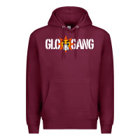Burgundy glo gang Premium Hoodie - artisFamous