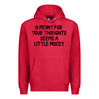 Cardinal funny, penny for your thoughts Premium Hoodie - artisFamous