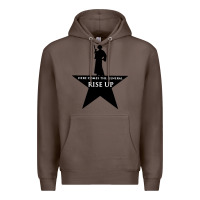 Coffee here comes the general rise up Premium Hoodie - artisFamous