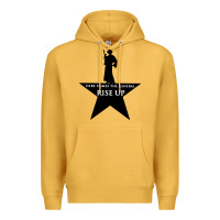 Mustard here comes the general rise up Premium Hoodie - artisFamous