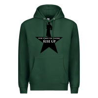 Sports Green here comes the general rise up Premium Hoodie - artisFamous