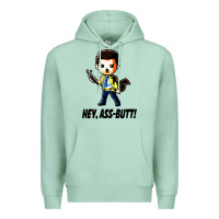Seafoam hey, ass butt Premium Hoodie - artisFamous
