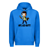 True Royal hey, ass butt Premium Hoodie - artisFamous